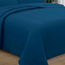 Ver imagem 2 de Colcha King 3 Peças De Bolinha Elegance Ultrassônica:Azul Marinho