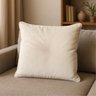 Kit 2 Capas para Almofada Quadrada Boucle 40x40cm - 7 Decor Bege - 2