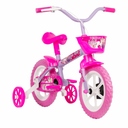 Ver imagem 1 de Bicicleta Infantil Aro 12 Lilás com Rodinhas Tk3 Track