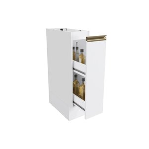 Nicho Porta Condimentos Celeste Kappesberg 100% Mdf Branco 20cm