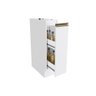 Nicho Porta Condimentos Celeste Kappesberg 100% Mdf Branco 20cm - 1