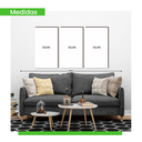 Ver imagem 6 de Quadros Decorativos Trio Home Life Love + Texto P/ Sala