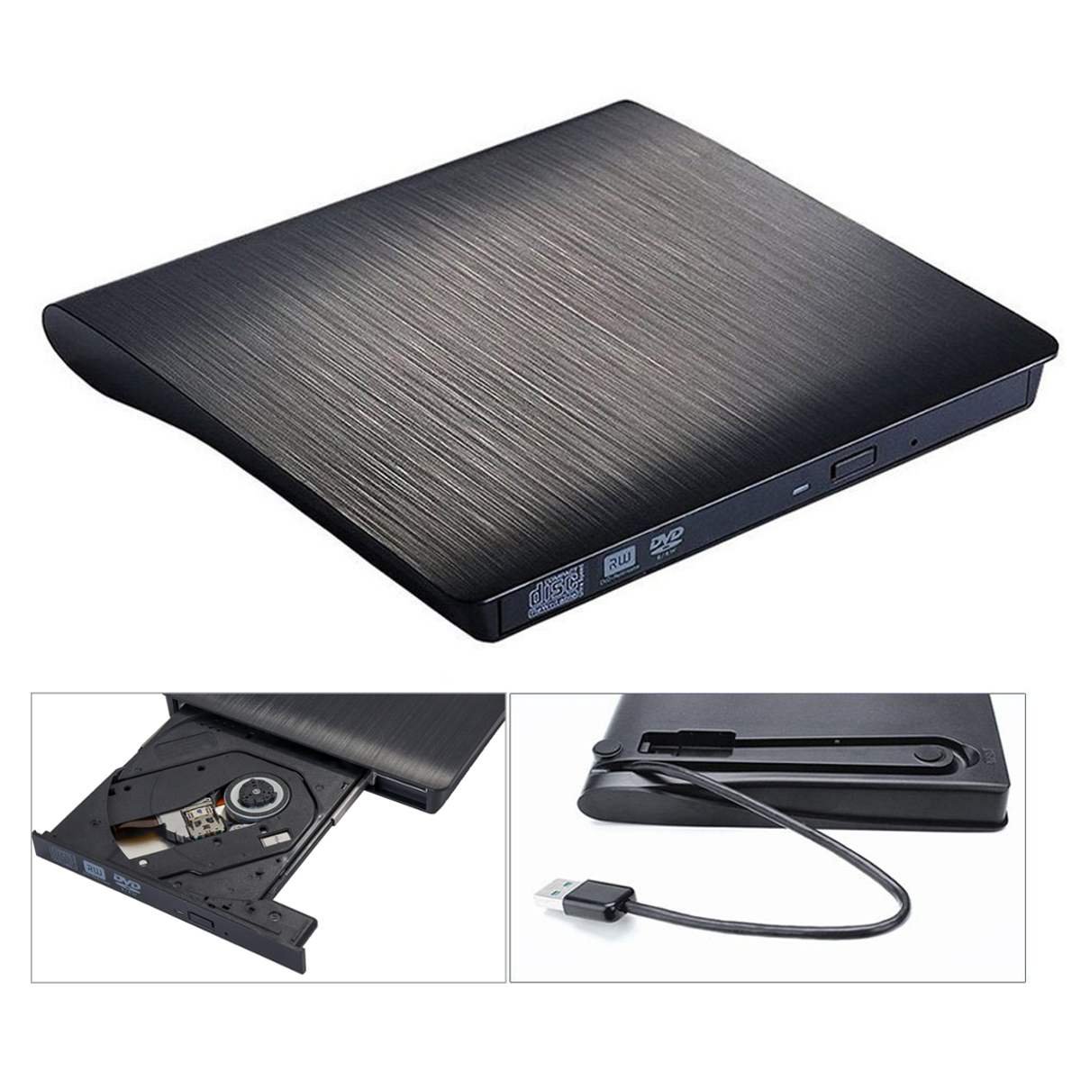 Leitor e Gravador de Cd Dvd Externo pc / Notebook Usb 3.0 Driver ...