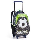 Ver imagem 2 de Kit Mochila Rodinha Escolar Infantil Menino Futebol/basquete