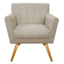 Ver imagem 3 de Kit Diva Recamier Vanessa 185cm Lado Direito e 02 Poltronas Laura Suede - Doce Sonho Móveis RECAMIER