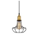 Ver imagem 3 de Kit 12 Pendente Aço Taschibra 40w Vintage 185 Preto Lustre