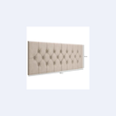 Ver imagem 3 de Cabeceira Cama Casal Queen Box Estofada 1,60 Capitonê:bege