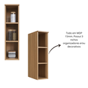 Ver imagem 6 de Nicho Decorativo para Cozinha Isabelle Bege/Freijó