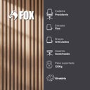 Ver imagem 7 de Cadeira Presidente Escritório Giratória Fox Office Preta e Branca - Z411