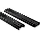 Ver imagem 6 de 2 (1 Par) Corrediças Black Trilho Telescópico 24cm Gavetas