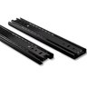 2 (1 Par) Corrediças Black Trilho Telescópico 24cm Gavetas - 6