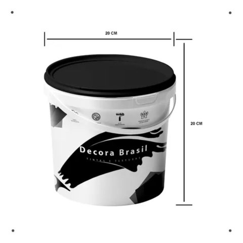 Cimento Queimado Rústico Decora Fácil Efeito Decorativo - 3.6l - Azul Petra