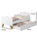 Ver imagem 3 de Mini Cama Angel com Auxiliar em Mdf