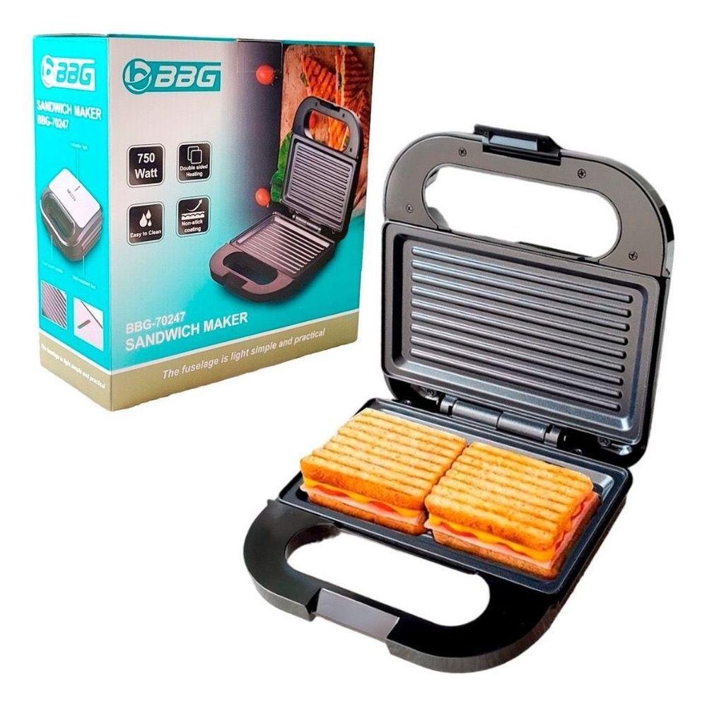 Sanduicheira Elétrica Chapa Misto Quente Gourmet - 3