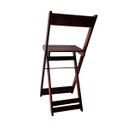 Ver imagem 6 de Conj 4 Banquetas Dobráveis para Bistro e Balcão em Madeira: Imbuia