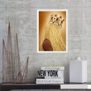 Ver imagem 1 de Quadro Orixá Obaluaê 45x34cm:madeira Preta