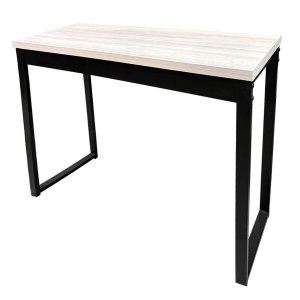 Mesa Aparador Estilo Industrial 100x38cm para Café Amantea/preto