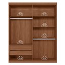 Ver imagem 6 de Guarda Roupa Solteiro Ripado 4 Portas 2 Gavetas Antony