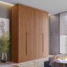 Guarda Roupa Solteiro Ripado 4 Portas 2 Gavetas Antony - 2