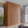 Guarda Roupa Solteiro Ripado 4 Portas 2 Gavetas Antony - 2