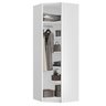 Closet Modulado de Canto 45º sem Portas Altezza Belmax:branco - 2
