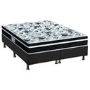 Ver imagem 1 de Cama Box King: Colchão Anatômico Probel D28/ep Advanced Tech1000 Plus + Base Crc Suede Gray(