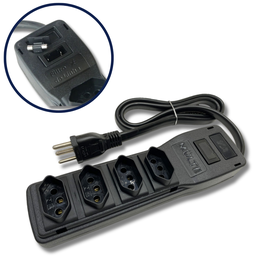 Filtro de Linha 20 Amperes 4 Tomadas Bivolt 4400w 20a - 1