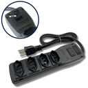 Ver imagem 1 de Filtro de Linha 20 Amperes 4 Tomadas Bivolt 4400w 20a