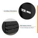 Ver imagem 3 de Cômoda Planejada 6 Gavetas Hera CabeCasa MadeiraOriginals Preto