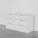Ver imagem 5 de Cômoda Planejada 6 Gavetas Hera CabeCasa MadeiraOriginals Branco/Algodão