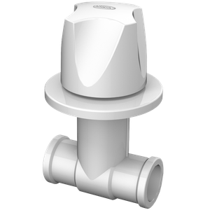 Registro de Pressão Luxo Soldável Bitola 20mm Linha Búzios Cor Branco Durín