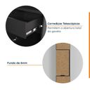 Ver imagem 7 de Mesa de Cabeceira Modular Esquerda 2 Portas 1 Gaveta Hera CabeCasa MadeiraOriginals Preto