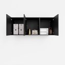 Ver imagem 5 de Módulo Planejado Ponte para Guarda Roupa 3 Portas Hera CabeCasa MadeiraOriginals Madeiramadeira Preto
