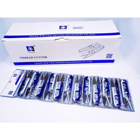 Tesoura de Arremate Qx-806 White 12,5cm (cart 12) - Qxyun