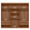 Ver imagem 7 de Guarda Roupa Casal Ripado 6 Portas 4 Gavetas Antony