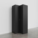 Ver imagem 3 de Guarda Roupa de Canto Reto Modular 3 Prateleiras 2 Gavetas Hera CabeCasa MadeiraOriginals