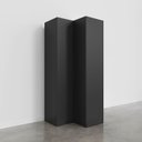 Ver imagem 3 de Guarda Roupa de Canto Reto Modular 3 Prateleiras 2 Gavetas Hera CabeCasa MadeiraOriginals