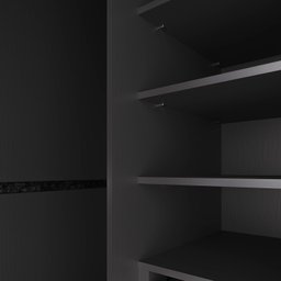 Guarda Roupa de Canto Reto Modular 3 Prateleiras 2 Gavetas Hera CabeCasa MadeiraMadeira - 13