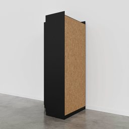 Guarda Roupa de Canto Reto Modular 3 Prateleiras 2 Gavetas Hera CabeCasa MadeiraMadeira - 12