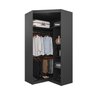 Guarda Roupa de Canto Closet Modular com 6 Prateleiras Hera CabeCasa MadeiraMadeira - 16