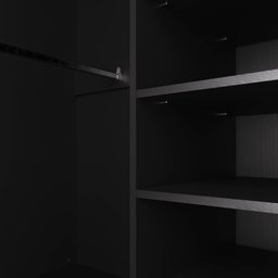 Guarda Roupa de Canto Closet Modular com 6 Prateleiras Hera CabeCasa MadeiraMadeira - 13