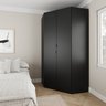 Guarda Roupa de Canto Closet Modular com 6 Prateleiras Hera CabeCasa MadeiraMadeira - 2