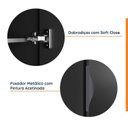 Ver imagem 7 de Guarda Roupa 1 Porta 6 Prateleiras Hera CabeCasa MadeiraOriginals