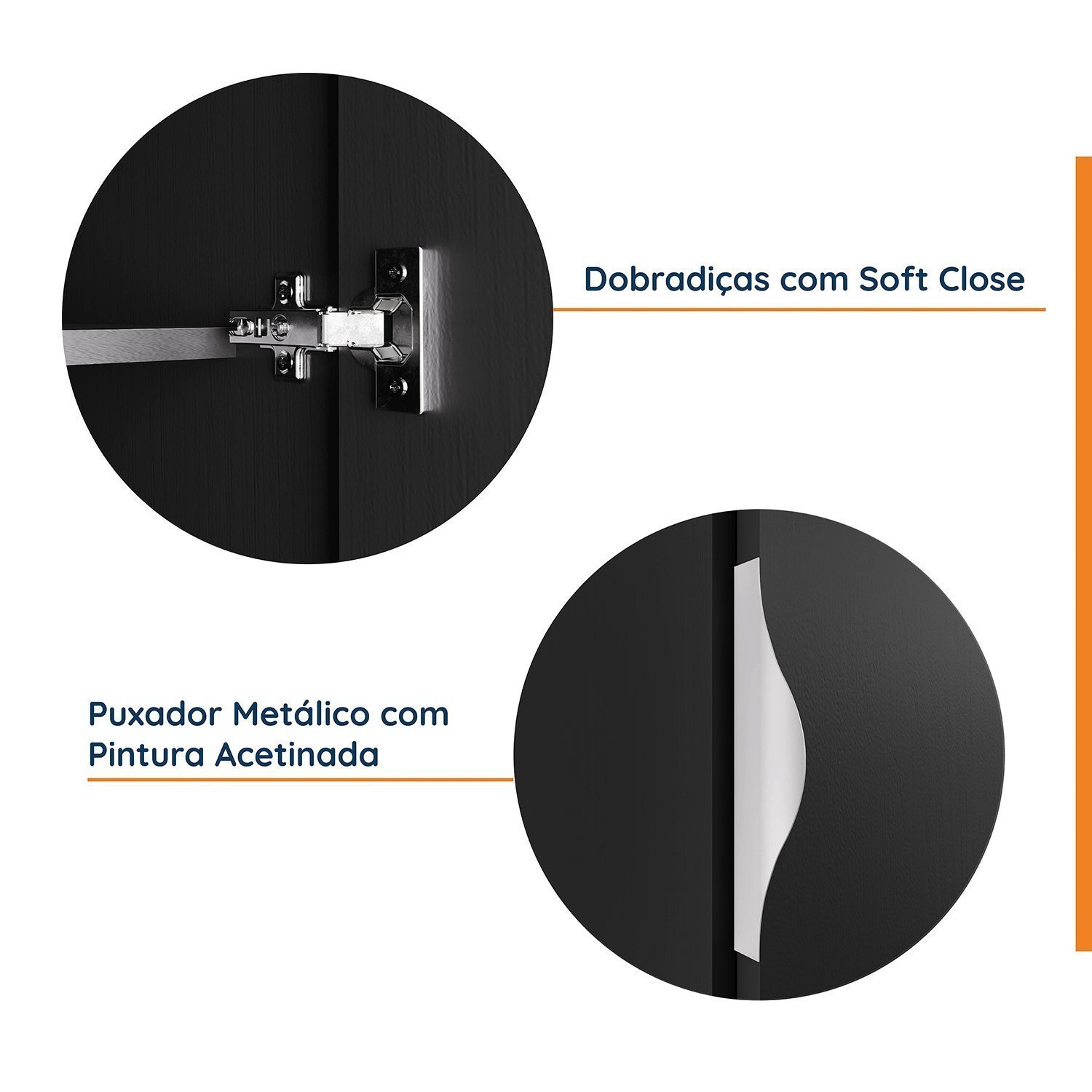 Guarda Roupa Modulado 2 Portas com Cabideiro e 2 Gavetas Hera CabeCasa MadeiraMadeira - 6