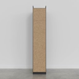 Guarda Roupa Modulado 1 Porta com Espelho 6 Prateleiras Hera CabeCasa MadeiraMadeira - 18