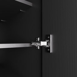 Guarda Roupa Modulado 1 Porta com Espelho 6 Prateleiras Hera CabeCasa MadeiraMadeira - 13