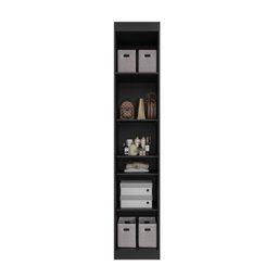 Guarda Roupa Modulado 1 Porta com Espelho 6 Prateleiras Hera CabeCasa MadeiraMadeira - 16