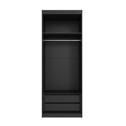 Guarda-Roupa 2 Portas com Espelho Cabideiro 2 Gavetas Hera CabeCasa MadeiraMadeira - 18