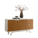 Ver imagem 4 de Balcão 2 Portas 2 Gavetas Com 150cm Rennes Ype - Off White - ÉdeCasaMóveis                                                                     
