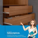 Ver imagem 7 de Guarda Roupa Casal Ripado 6 Portas 4 Gavetas Antony